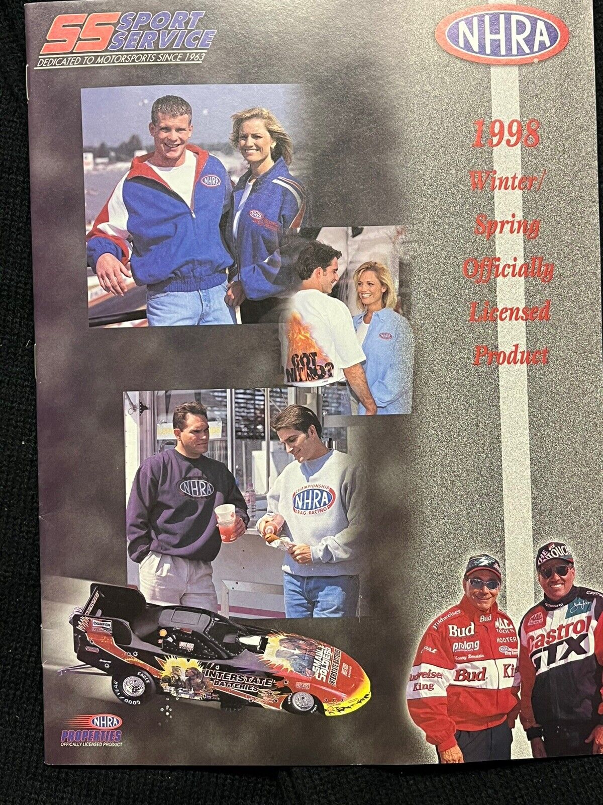 1998 NHRA PRODUCTS MagazineAutomotive DRAG RACING BERNSTEIN FORCE TOP FUEL