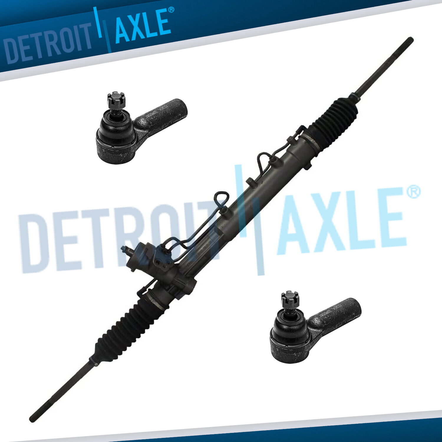 Rack and Pinion + Outer Tie Rod Ends for Ford Escape Mazda Tribute Mercury