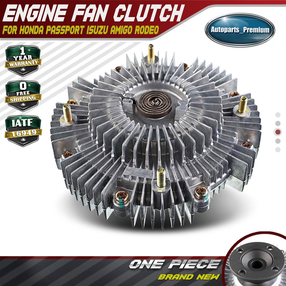 Engine Cooling Fan Clutch for Honda Isuzu Passport Amigo Axiom Rodeo 98-02 3.2L
