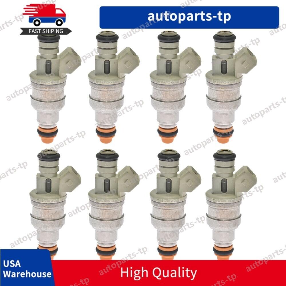 8X Fuel Injector F87E D2B for 86-91 Ford LTD Marquis Lincoln Mark VII Town 5.0L