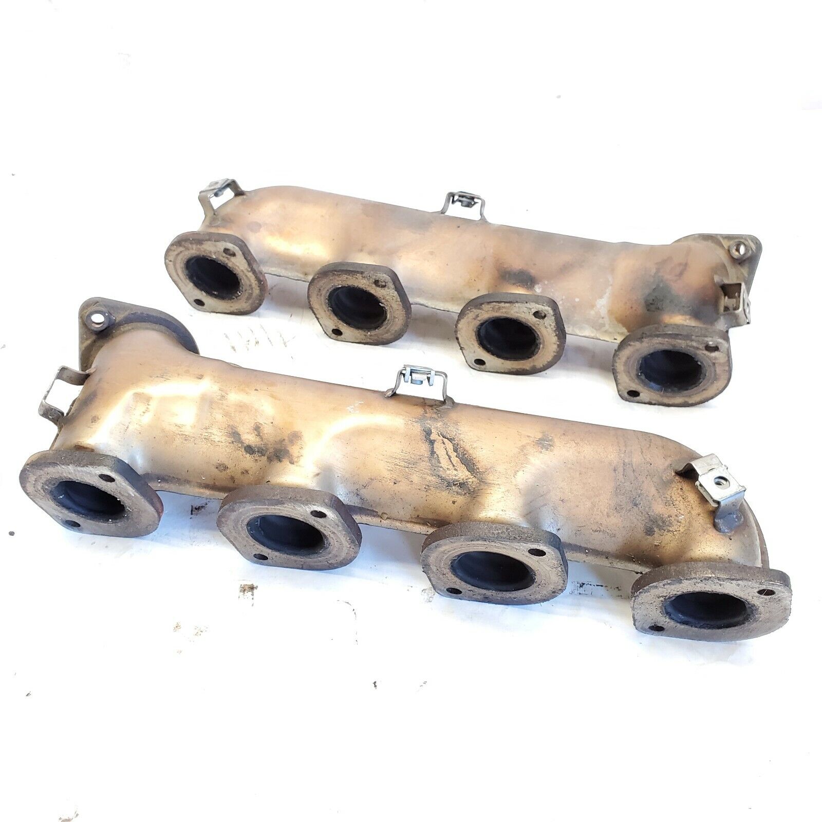 03-06 Mercedes W220 S500 5.0L V8 Engine Exhaust Manifold Headers Left & Right