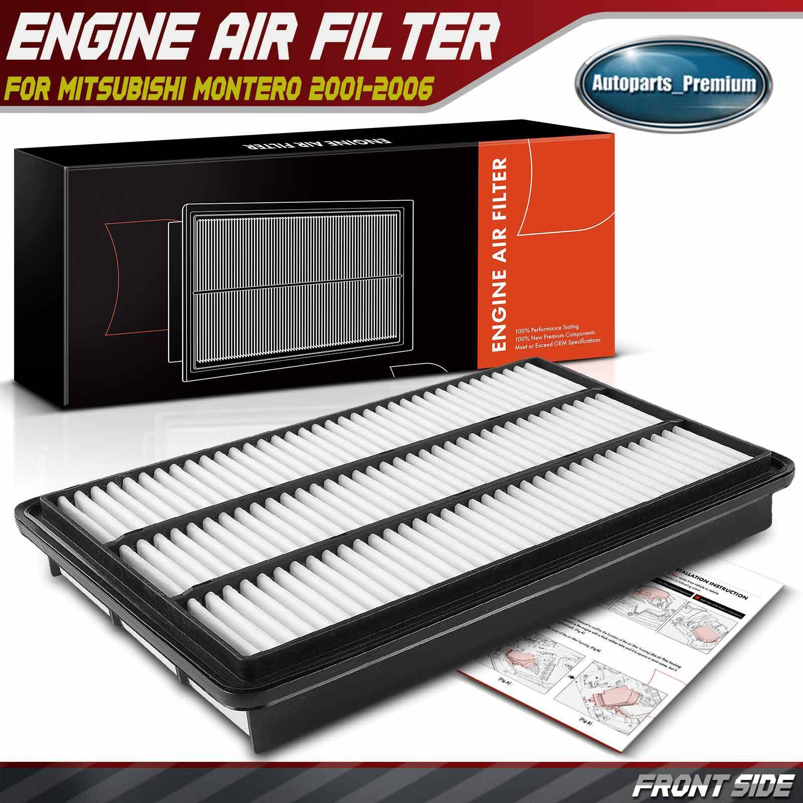 Engine Air Filter for Mitsubishi Montero 2001 2002 2003 2004 2005 2006 3.5L 3.8L