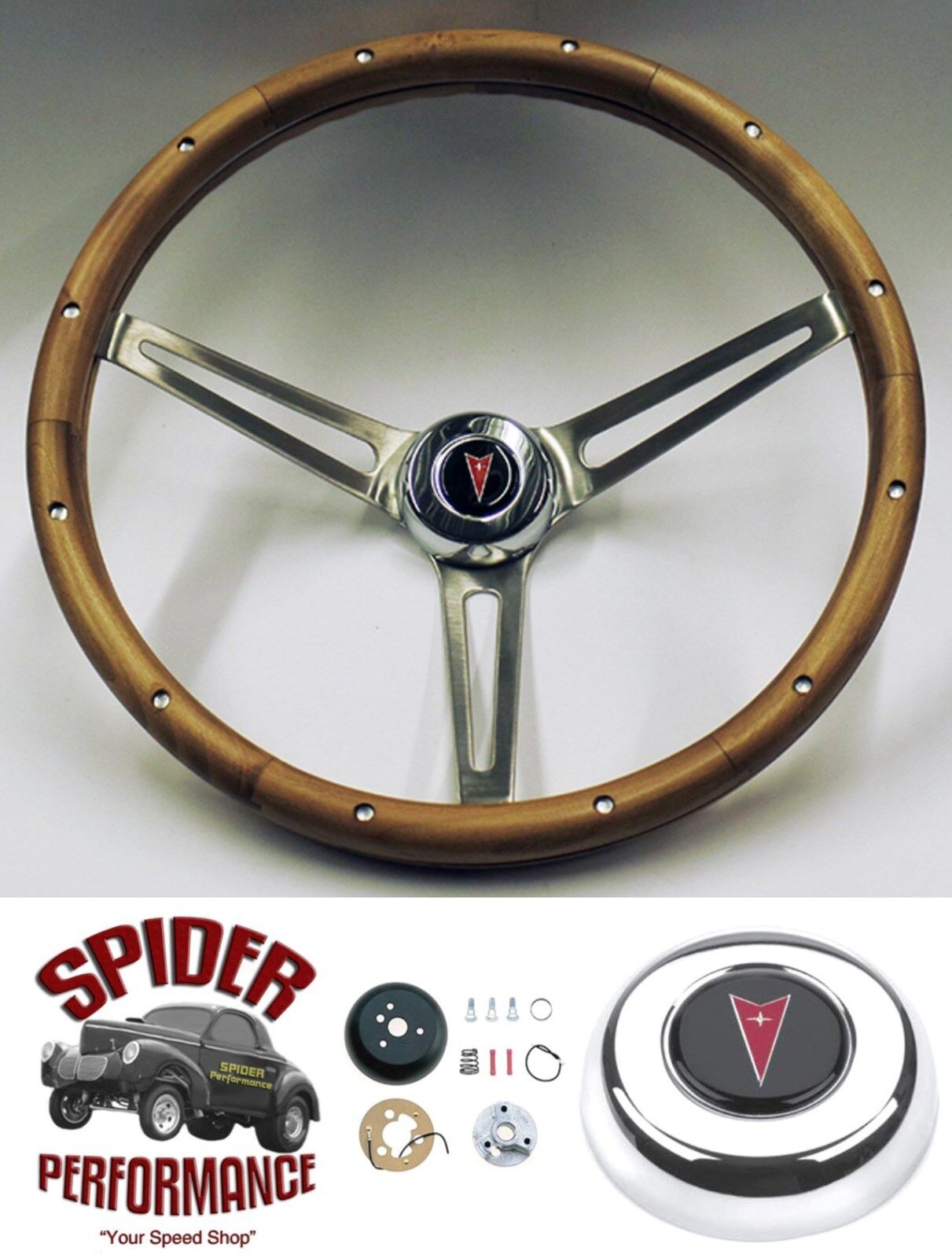 1967-1968 GTO Tempest Grand Prix steering wheel 15\