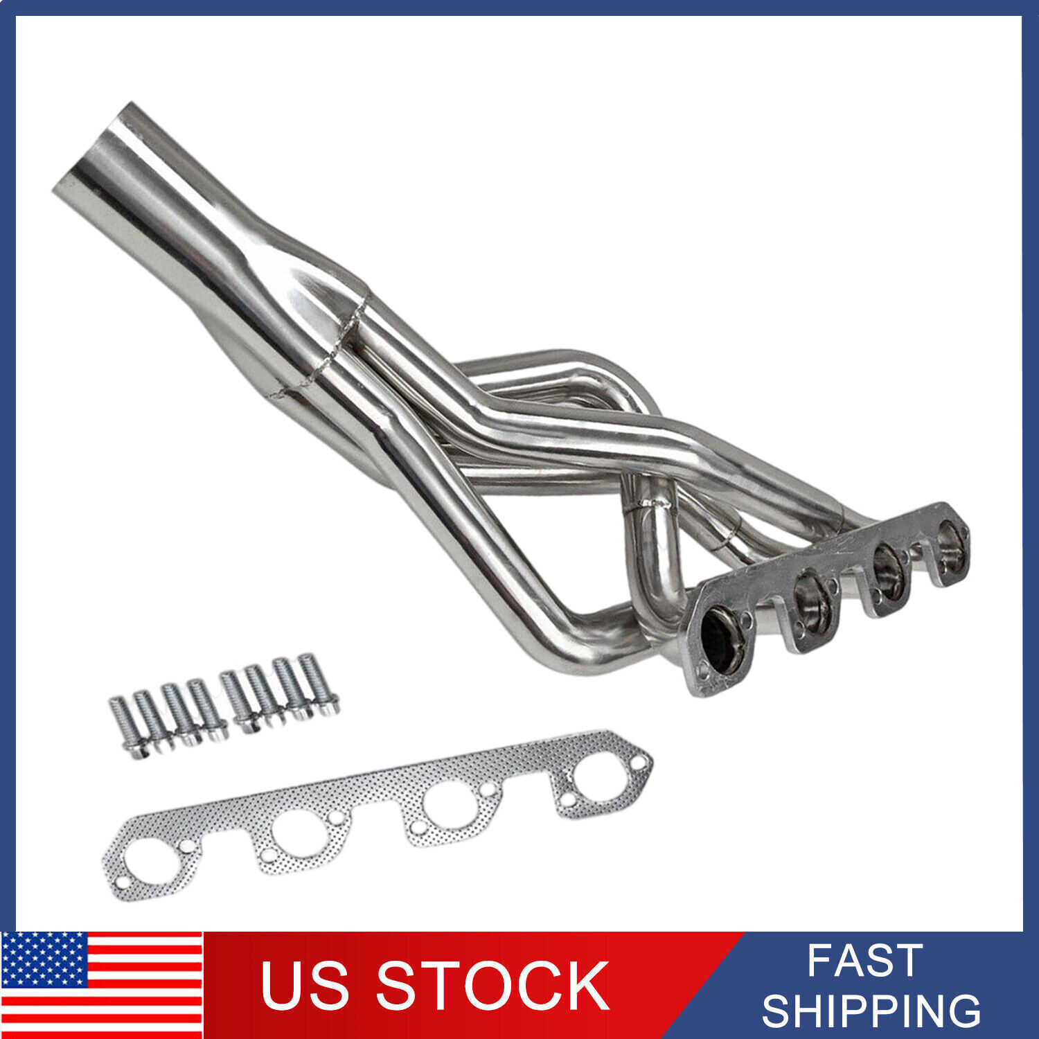 Stainless Steel Manifold Headers Fit 74-80 Ford Pinto 82-92 Ranger 2.3L Pro