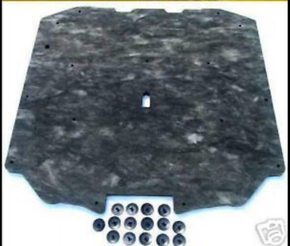 1984 - 1992 LINCOLN MARK VII  HOOD INSULATION PAD KIT INCLUDES CLIPS