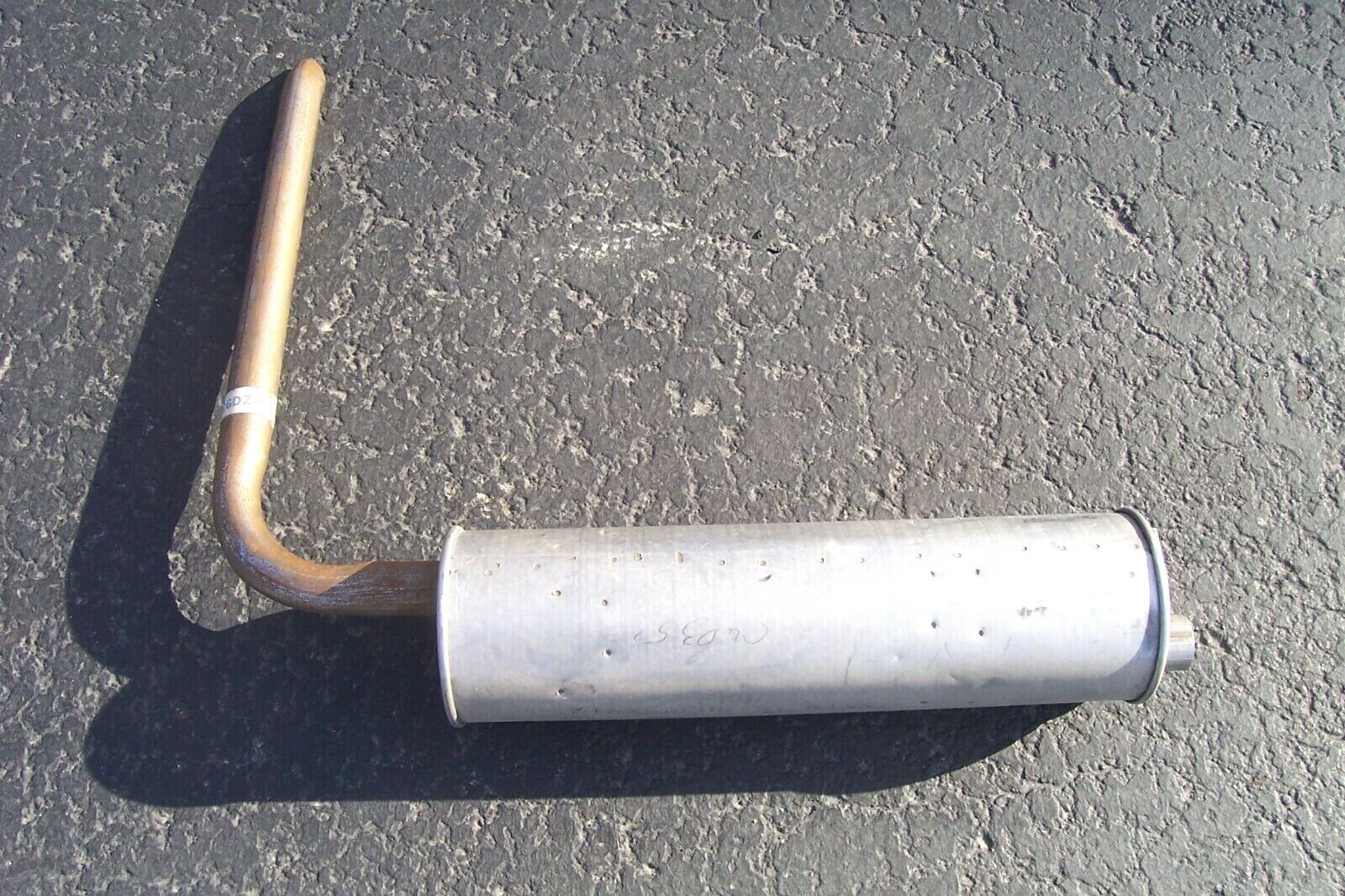 NOS 1966 FORD FALCON 6 CYLINDER SEDAN EXHAUST SYSTEM MUFFLER & TAILPIPE