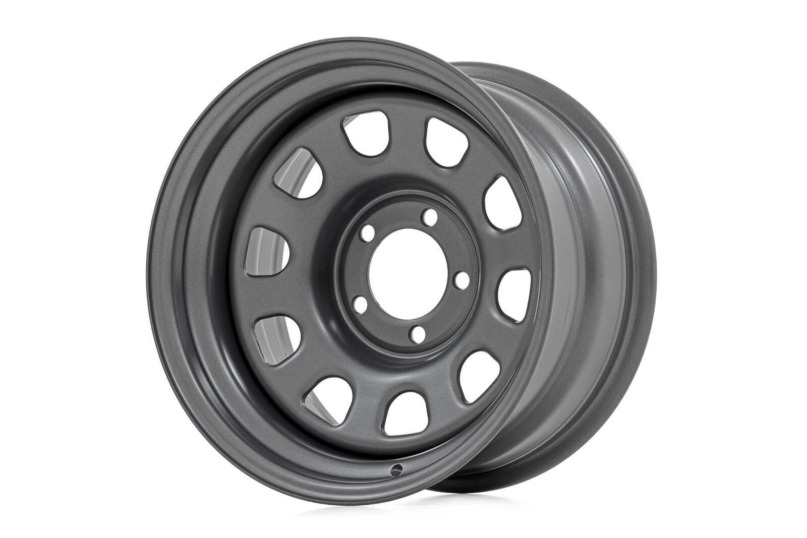 Rough Country Gray Steel Wheel | 16x8 | 6x5.5 | -12mm - RC51-6883G