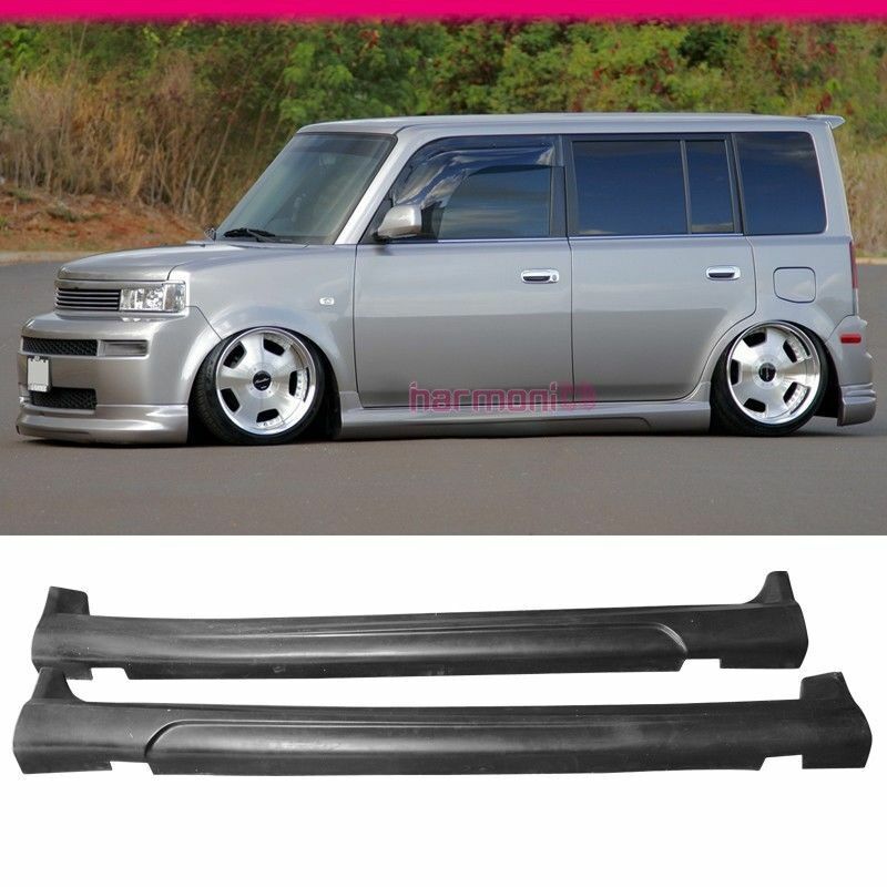 Fits 03-07 Scion xB Side Skirts Wagon 5Dr K-Style PU Unpainted