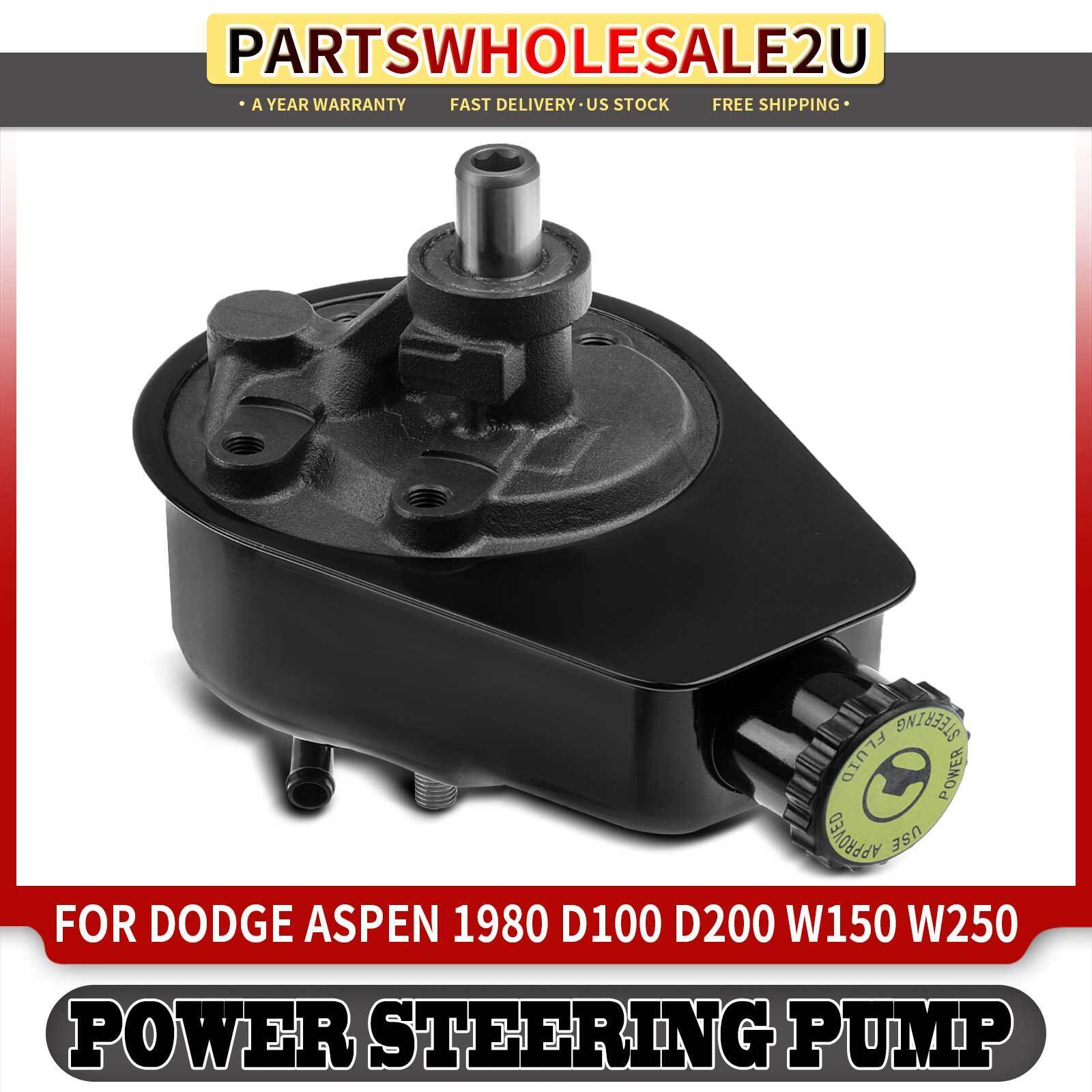 Power Steering Pump w/Reservoir for Dodge Dakota Aspen Chrysler Cordoba Plymouth