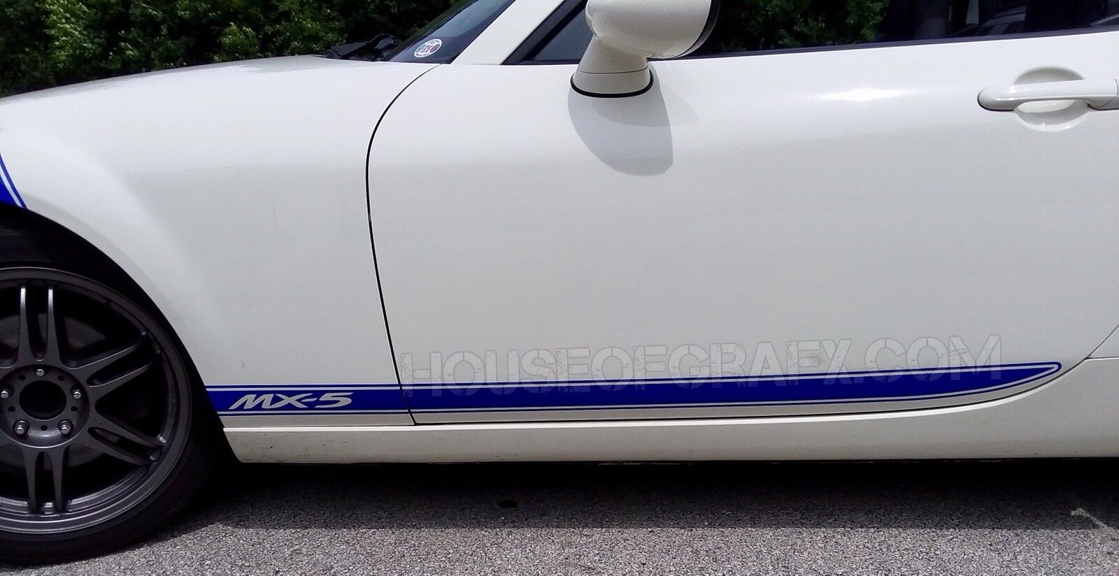 Door Stripe Stripes fit Mazda Miata MX-5 NC ND Decal Decals Graphic