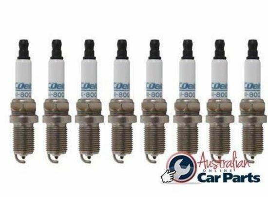 Spark Plugs Platinum x8 ACDelco for Commodore VT VX VY VZ VE LS1 LS2 V8 GM160 00