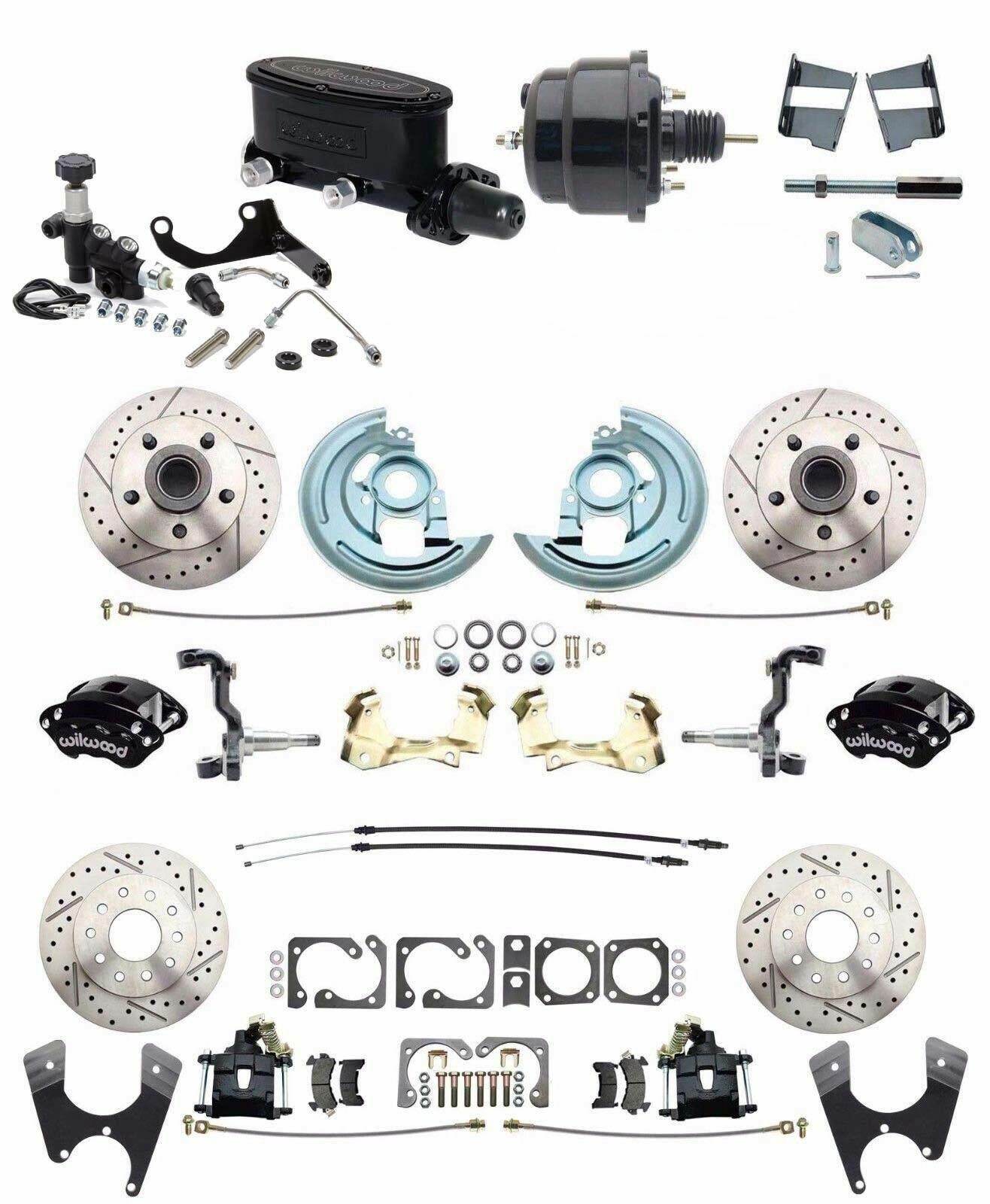 Four Wheel Disc Brake Conversion, Wilwood Package for 1964-72 A Body / Chevelle