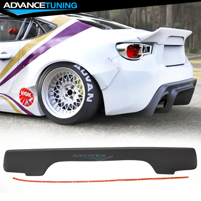 Fits 13-20 Scion FRS Subaru BRZ Toyota 86 Coupe 2DR GR V3 Style Trunk Spoiler PU