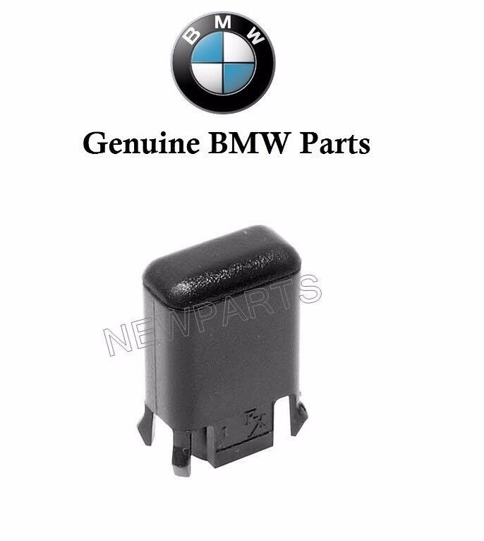 For BMW E38 740i 740iL 750iL Door Lock Knob Front/Rear Black Genuine Brand New