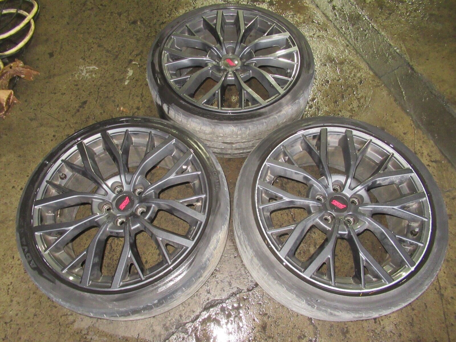 08-20 SUBARU WRX STI Wheel 19x8.5 Genuine Factory Rims 19