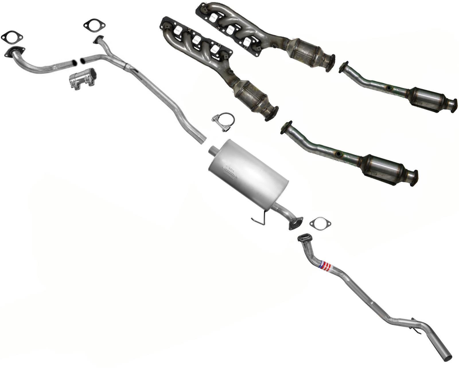 Complete Muffler Exhaust System & Converter for Nissan Titan 2004-2006 5.6L