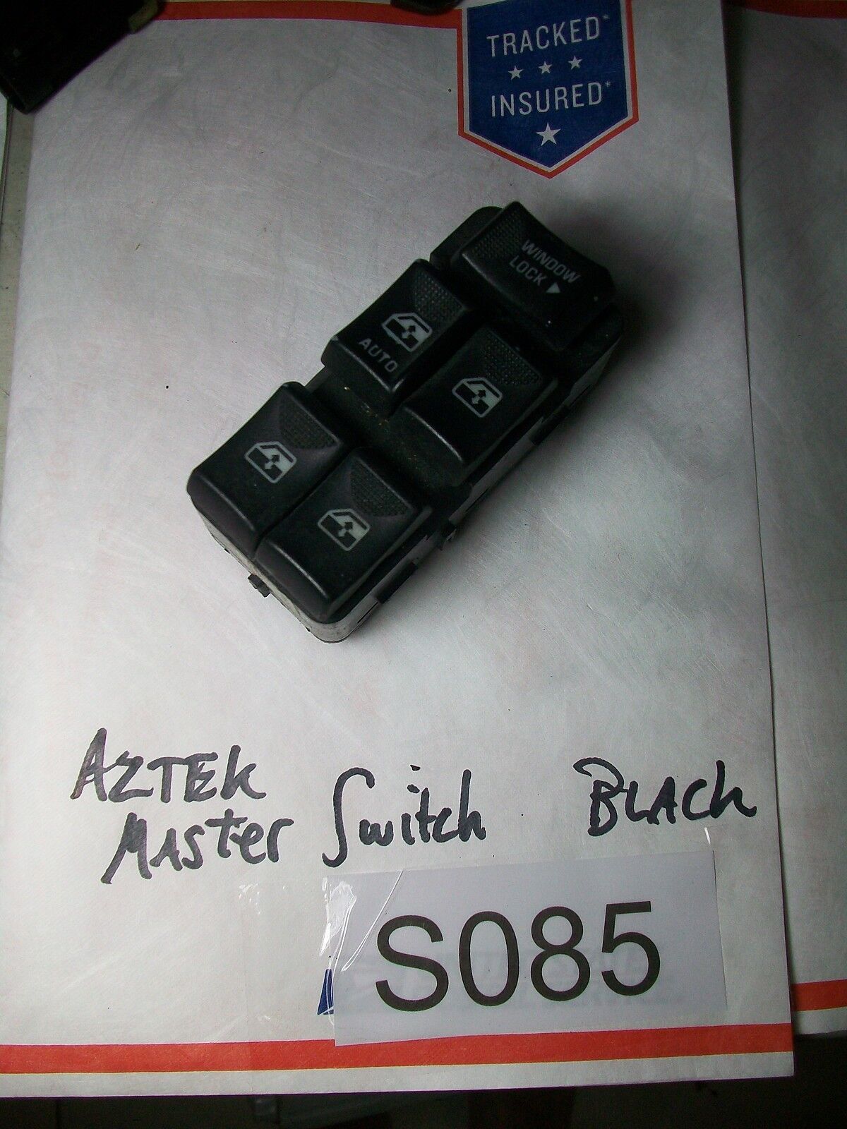 01 02 03 04 05 PONTIAC AZTEK DRIVER SIDE LH MASTER POWER WINDOW SWITCH OEM#S085>