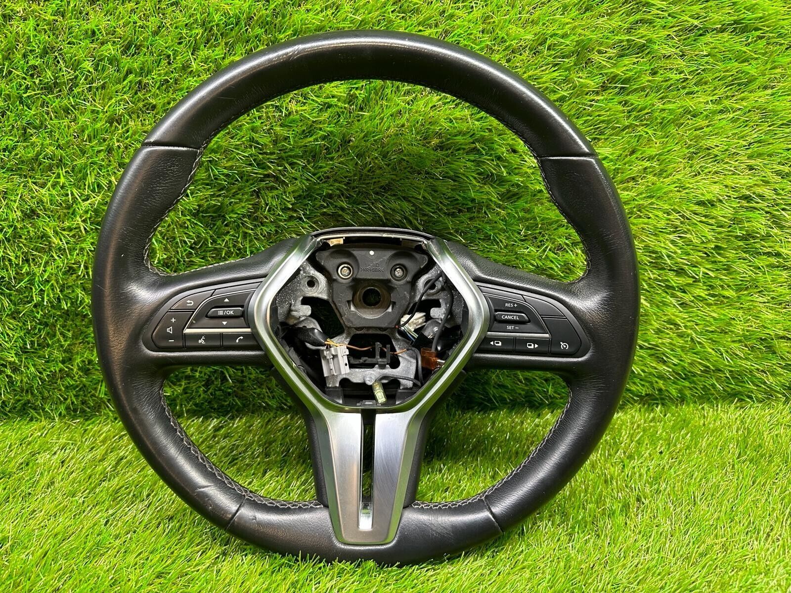 2018-2022 Infiniti Q50 Steering Wheel Black Leather  484304GA5A