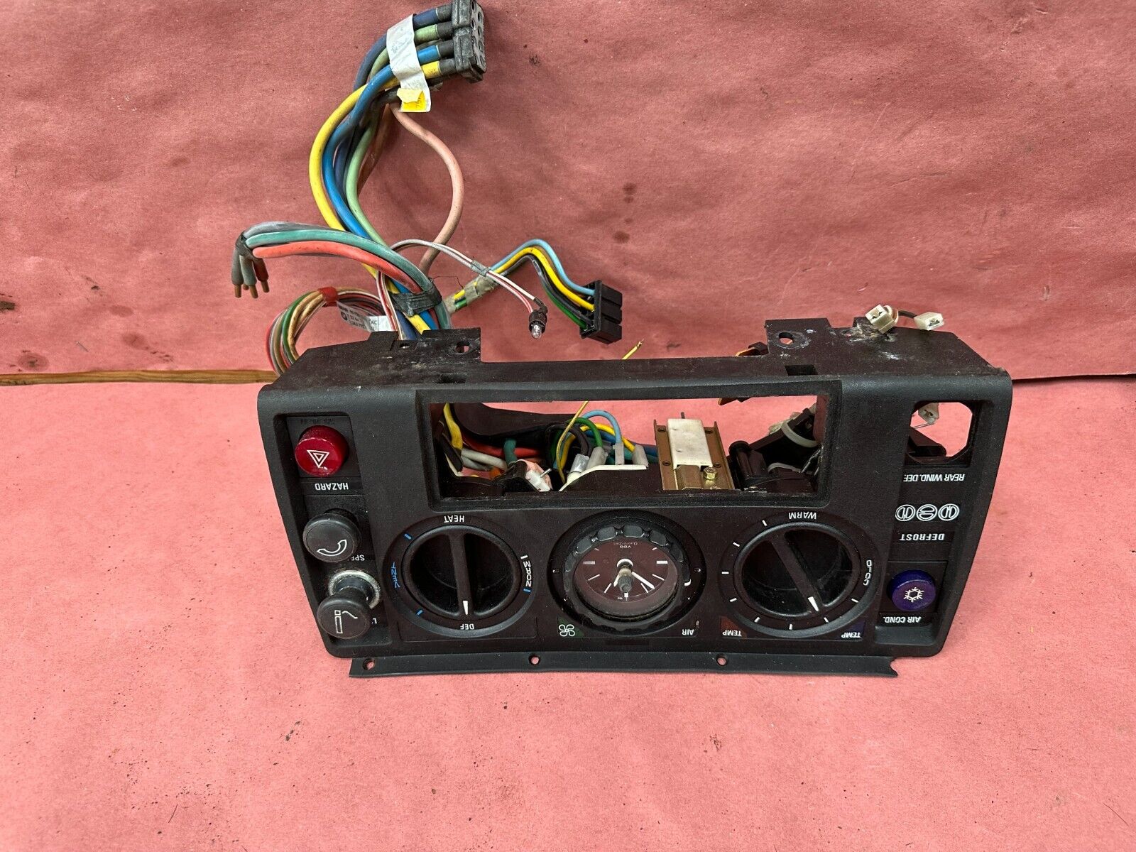 AC Heater Control Panel Switches BMW E23 733I OEM #79172