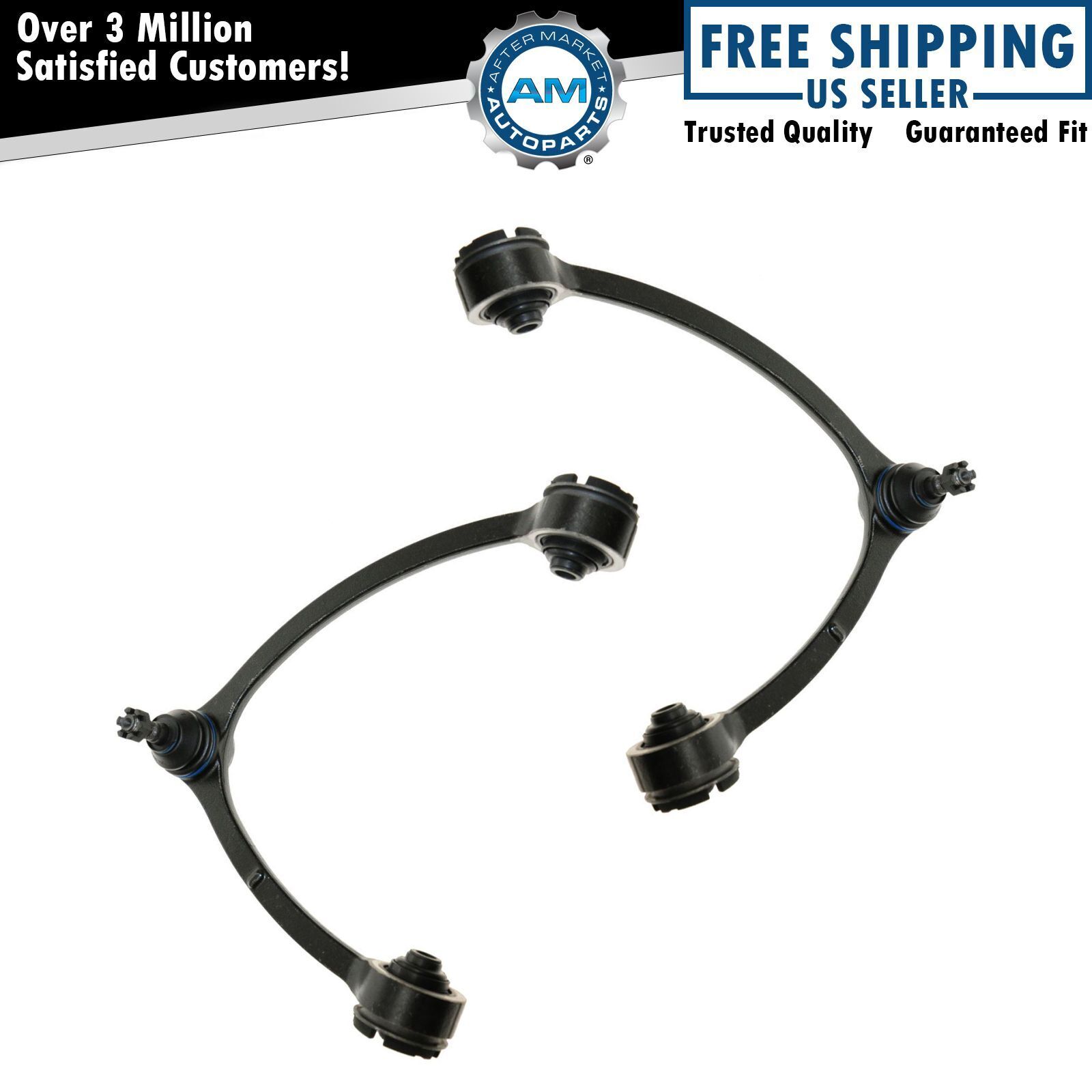 Front Upper Control Arms w/ Ball Joints Left & Right Pair Set for 90-94 LS400