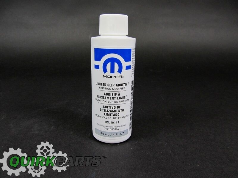 Jeep Dodge Limited Slip Additive Friction Modifier LUBRICANT DIFFERENTIAL MOPAR