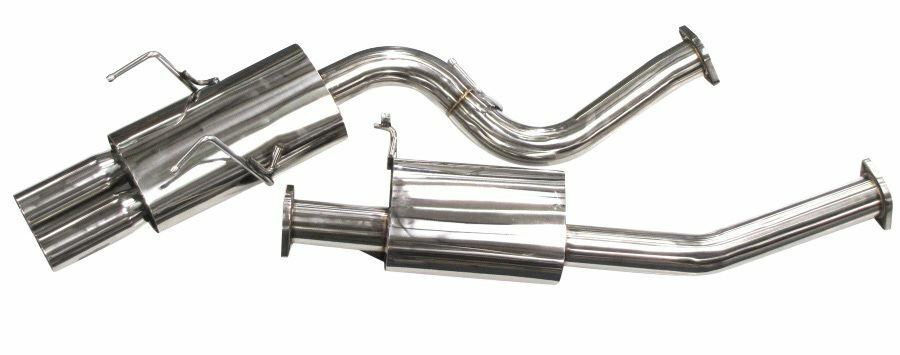 ISR Performance MB SE Type-E Dual Tip Exhaust compatible with Nissan 240sx 95-98