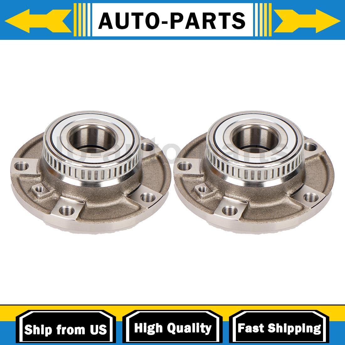 Front Wheel Bearing Hub Assembly 2x For BMW 850i 1992 BMW 840Ci 1994-1995