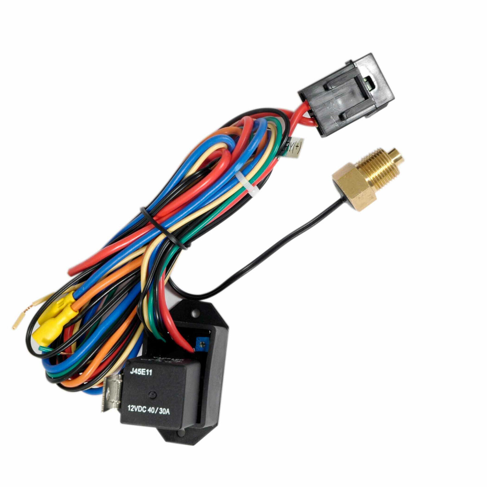NEW Adjustable Electrical Cooling Fan Controller Kit Thread-in Probe with Relay