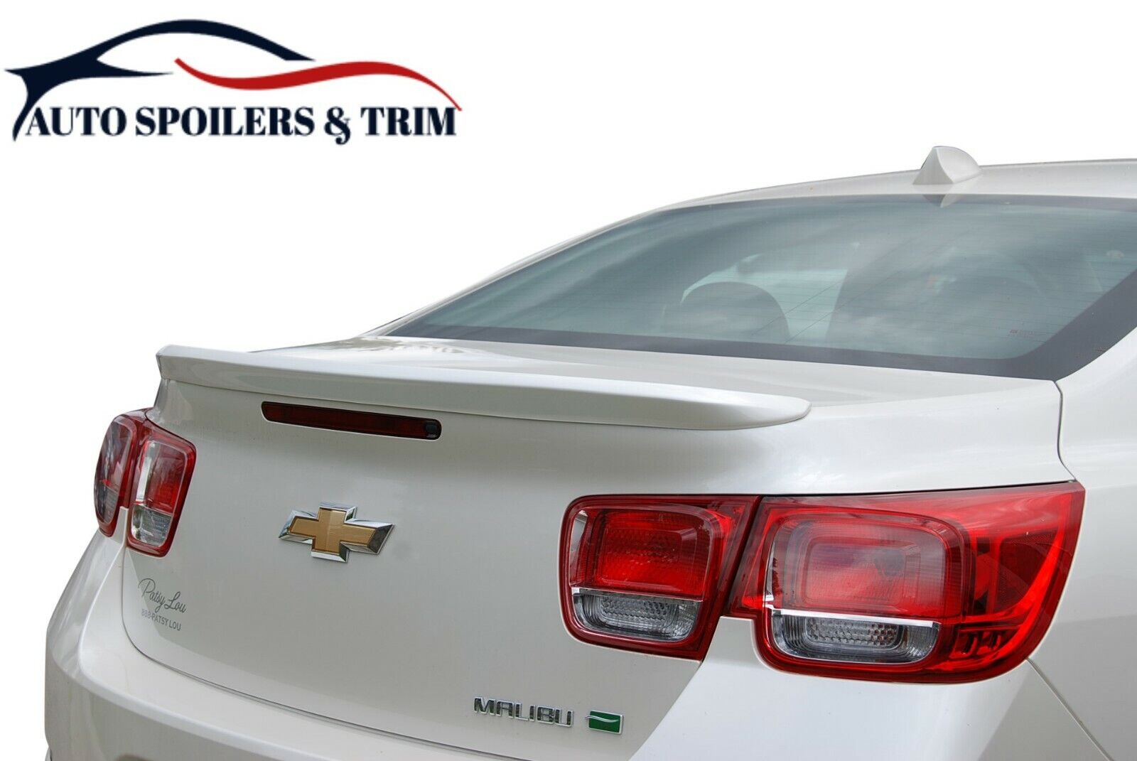 #5293M PAINTED FACTORY STYLE LIP SPOILER for the 2013 - 2015 CHEVROLET MALIBU 