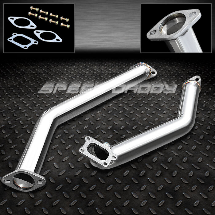 STAINLESS RACING DOWNPIPE DOWN PIPE EXHAUST 93-97 MAZDA RX-7/RX7 FD3S FD 13B-REW