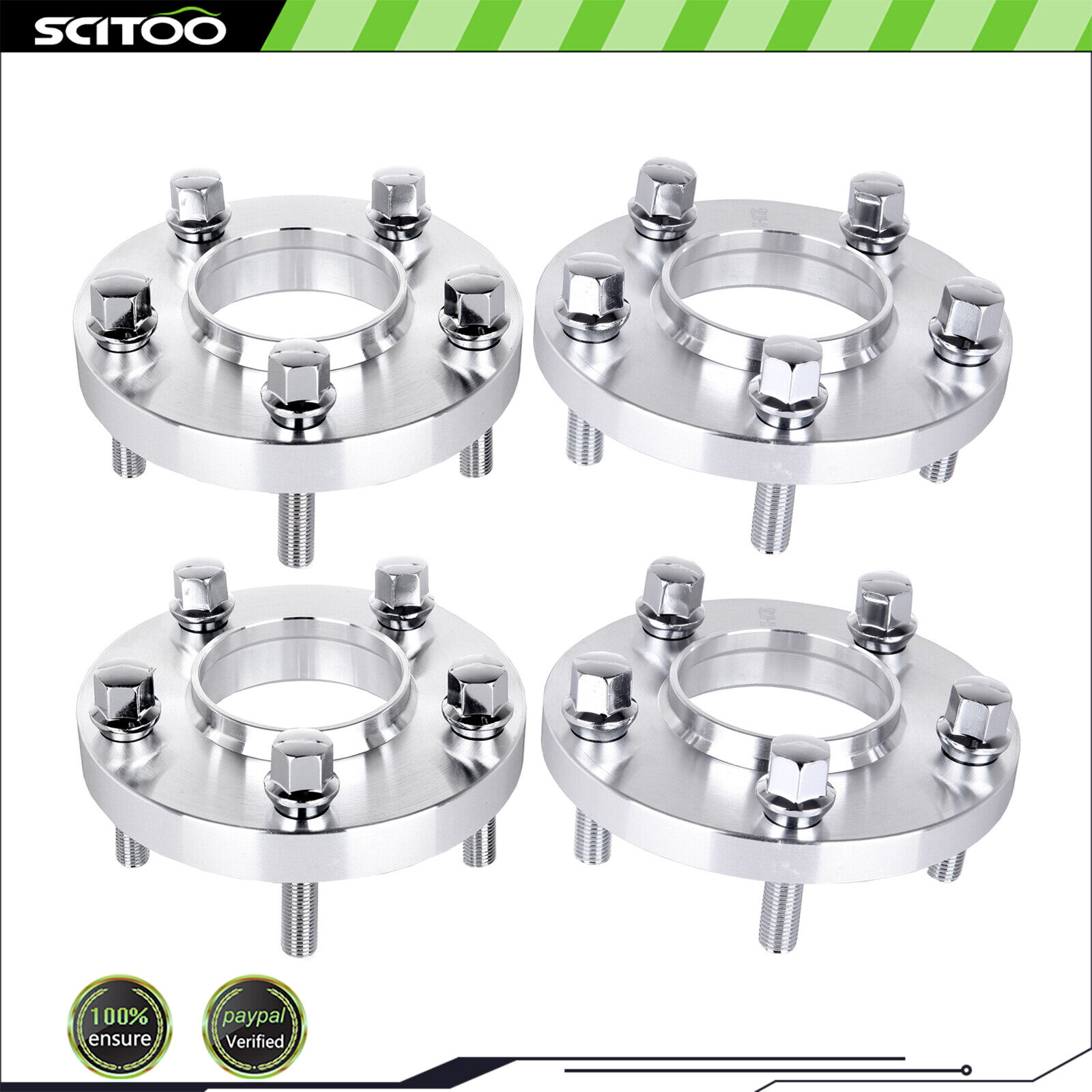 5x120mm (2) 15mm & (2) 20mm W/ 12x1.5 Bolts Hub Centric Wheel Spacers For BMW