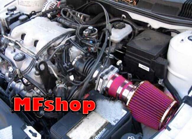 RED For 1999-2004 Oldsmobile Alero GL GX GLS 3.4L V6 Air Intake Kit + Filter