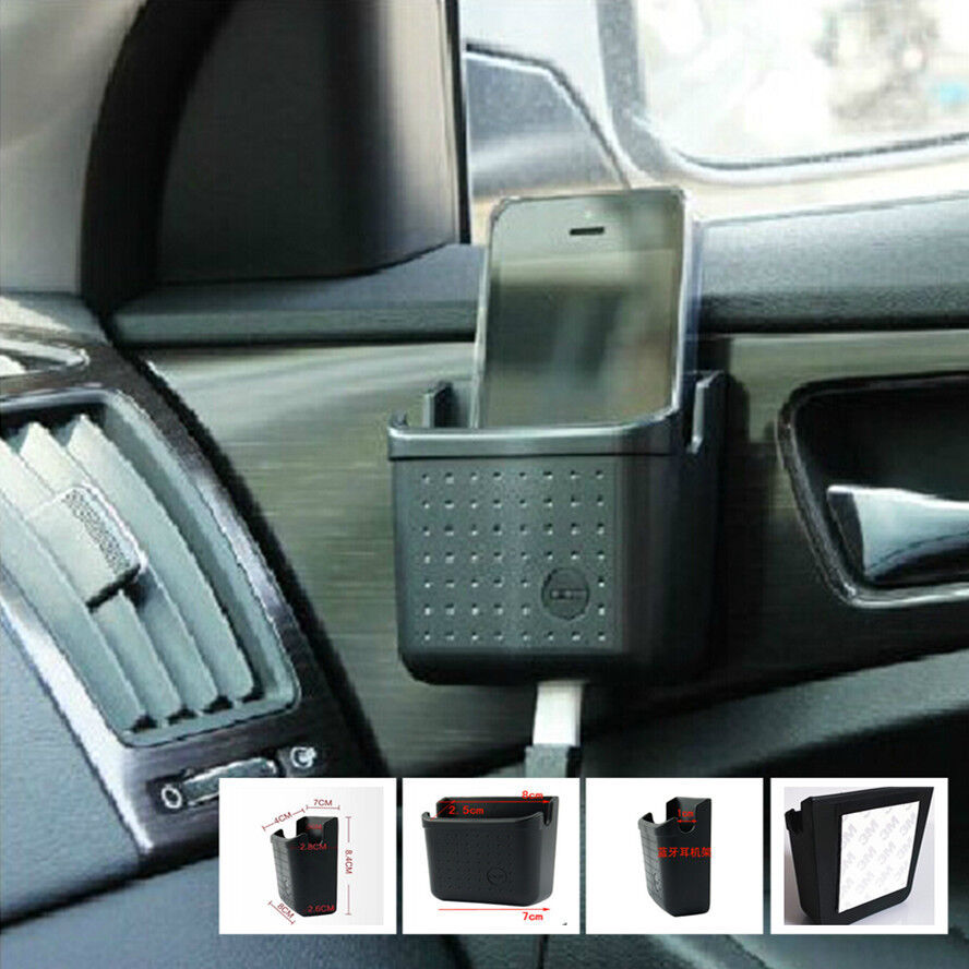 Car SUV Multifunctional Storage Phone Charge Holder Cigarette Pocket Small Box