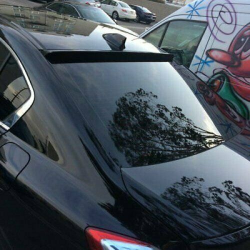 Glossy Black VRS Rear Window Roof Spoiler Wing For 2013~2017 Honda Accord Sedan 