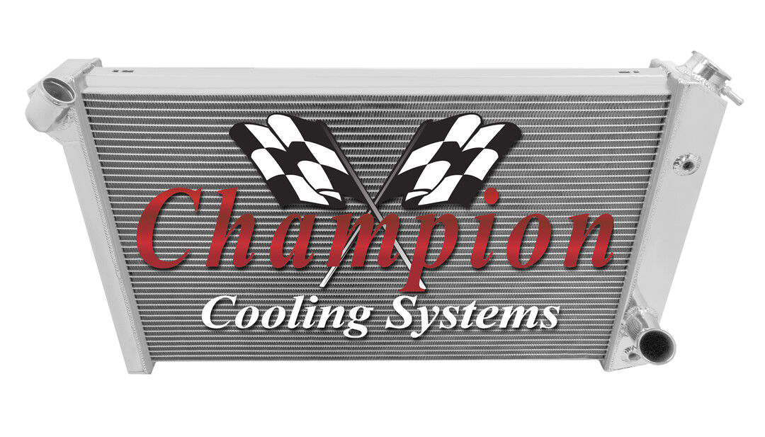 1973 1974 1975 1976 Chevy Corvette Aluminum 3 Row Champion Radiator DPI 478