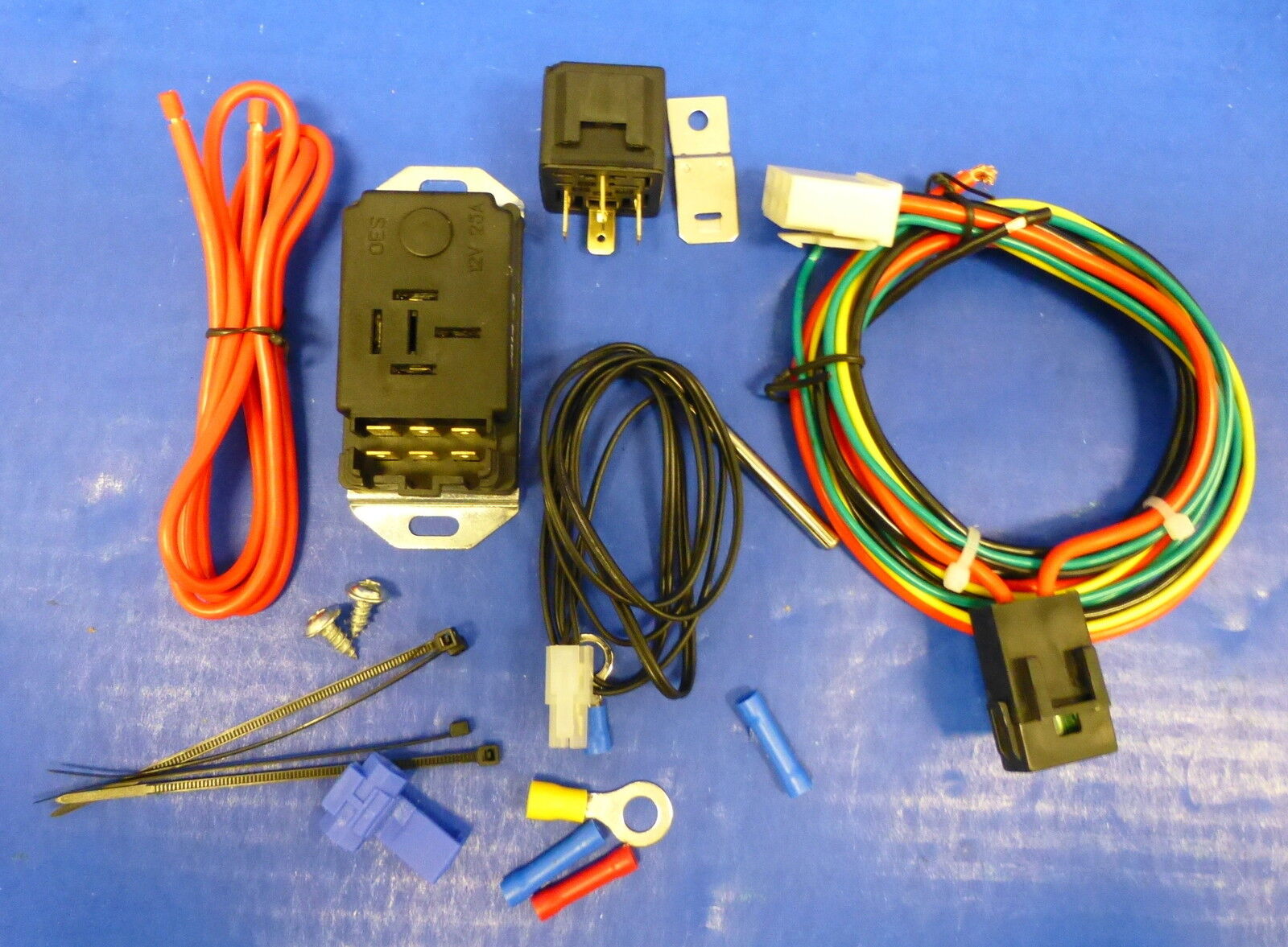Proform 69599 Adjustable Electric Fan Controller Kit  Push In Probe with Relay