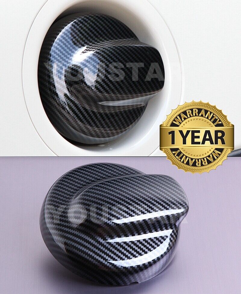 US STOCK x1 CARBON Effect Gas Cap Fuel Cover for MINI Clubman R55 R56 Cooper S