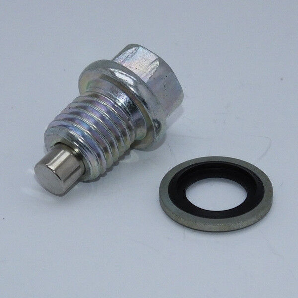 Magnetic Oil Sump Drain Plug fits Kawasaki 92066-1174 KFX700 KLR650 (PSR0103)