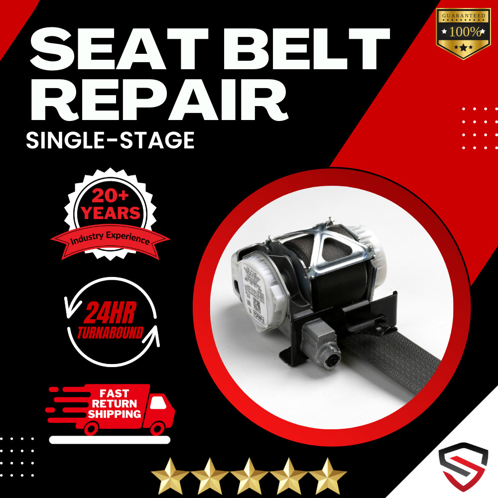 TOYOTA MR2 SPYDER SINGLE STAGE SEAT BELT REPAIR - FOR ALL TOYOTA MR2 - ⭐⭐⭐⭐⭐