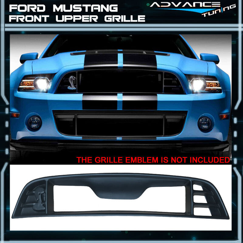 For 13-14 Ford Mustang Shelby GT500 Front Bumper Upper Grille - PP