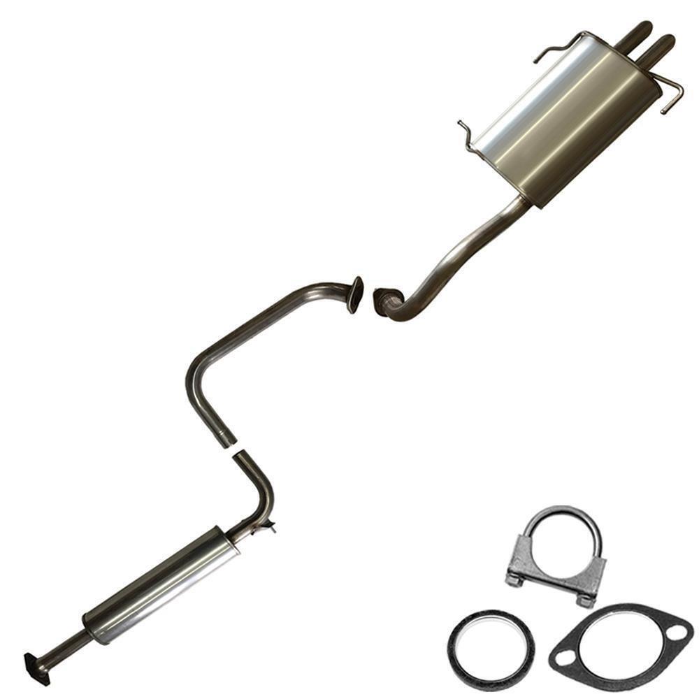 Stainless Steel Resonator Muffler Pipe Exhaust System fits: 99-04 i30 i35 Maxima