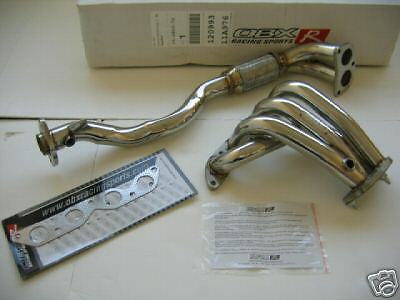OBX Racing Sports SS Exhaust Manifold Header 93-97 Toyota Corolla 1.6L 4Cyl NEW