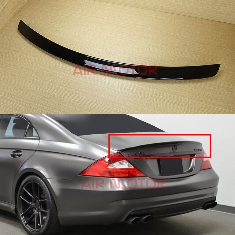 Mercedes Benz CLS W219 CLS63 A Type Rear Boot Trunk Spoiler Painted Your Color