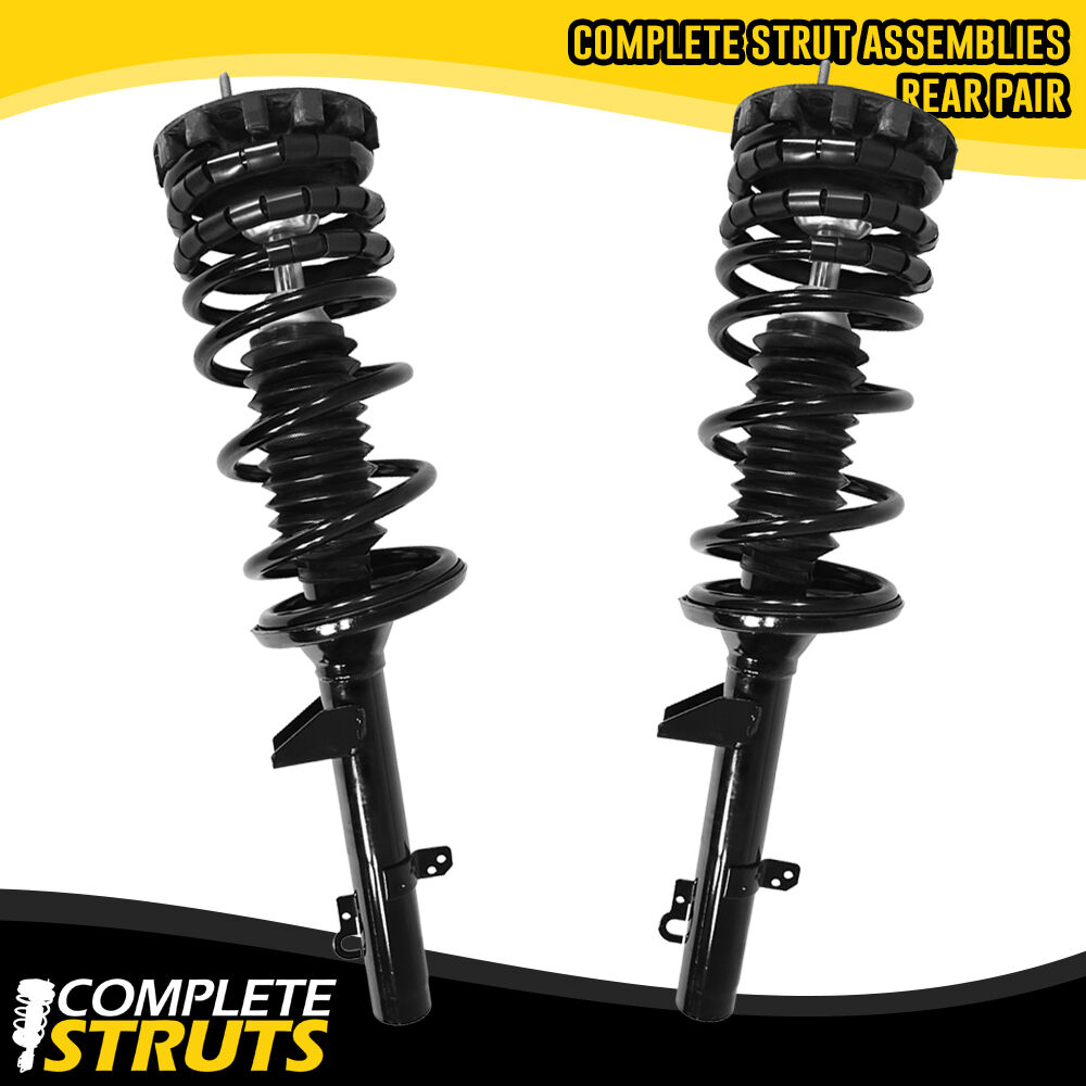86-94 Ford Taurus Rear Quick Complete Struts / Shocks & Coil Springs + Mounts x2
