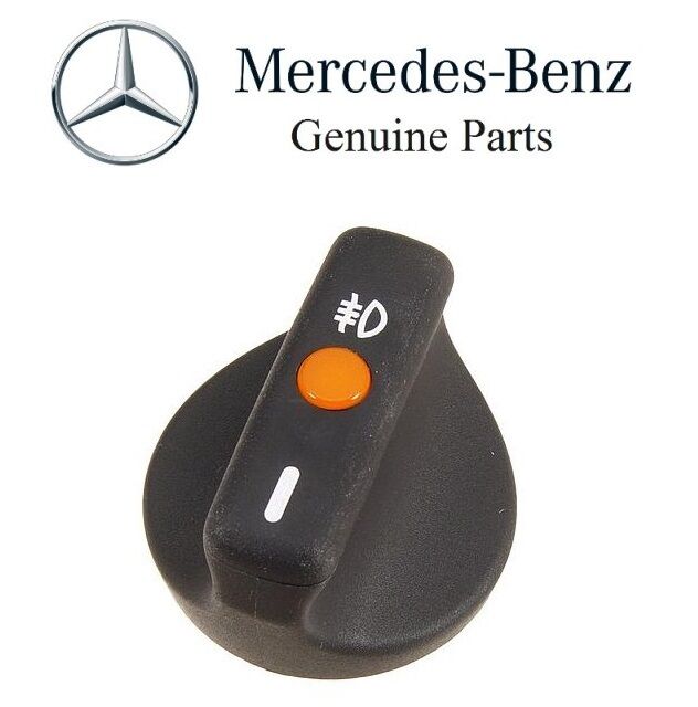 For Mercedes R107 W123 W124 W126 R129 W201 W202 Headlight Switch Knob GENUINE
