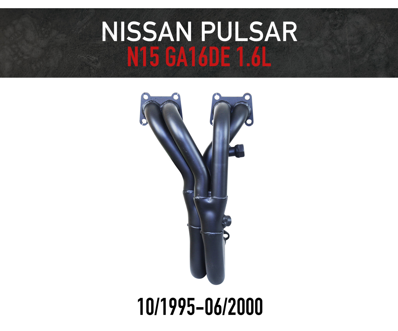 Headers / Extractors for Nissan Pulsar N15 (1996-2000) GA16DE 1.6L