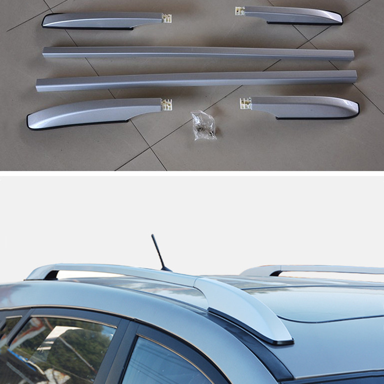 Silver Side Bars Rails Roof Rack For Kia Sportage 2010 2011 2012 2013 2014 2015