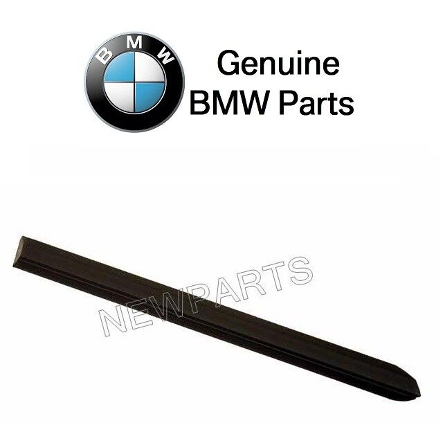 For BMW E30 318i 318is 325is Black Rear Passenger Right Quarter Moulding Genuine