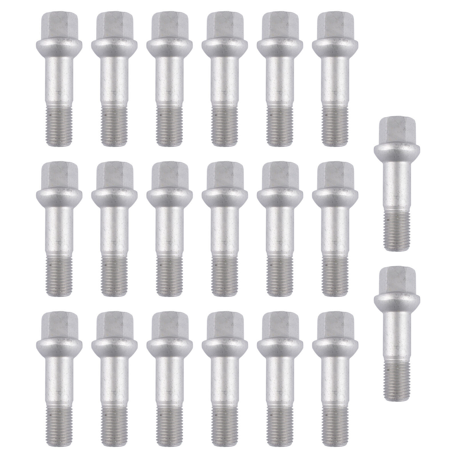 Wheel Lug Bolts Nuts (×20) Set for Mercedes-Benz S-CLASS S350 S430 S500 S55 AMG