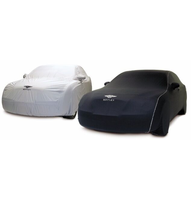 Bentley Continental GT Black Embroidered Outdoor Car Cover #3W8861985K